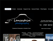 Tablet Screenshot of lancashirephotography.com